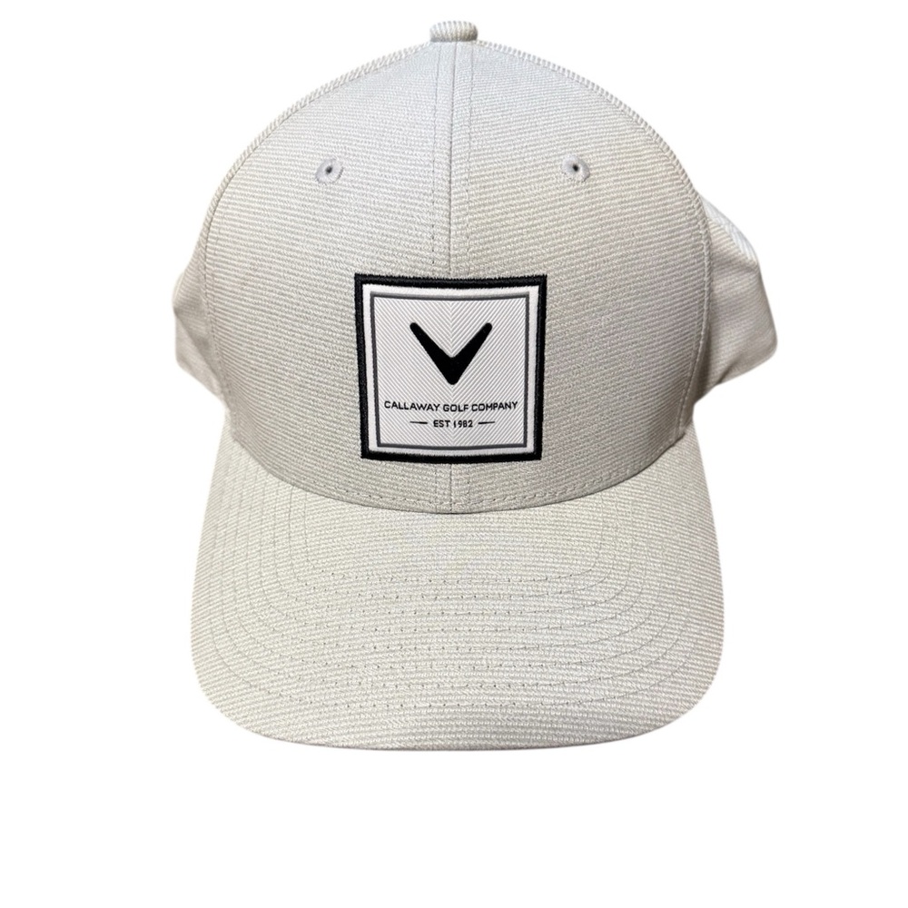 Callaway Gray Structured Snapback Hat